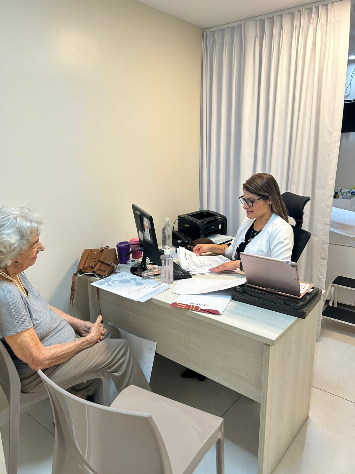 Atendimento geriátrico humanizado